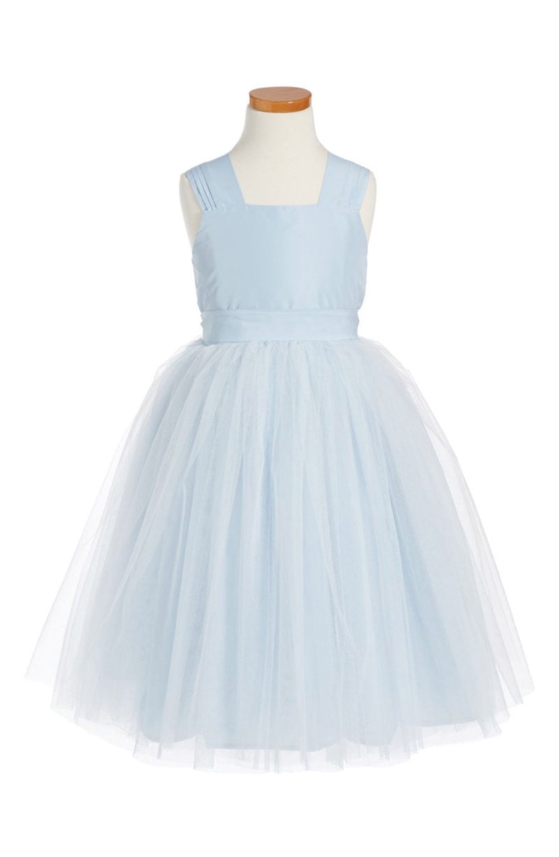 ISABEL GARRETON Venice Tulle Dress Light Blue easter dresses for little girls 2017 style