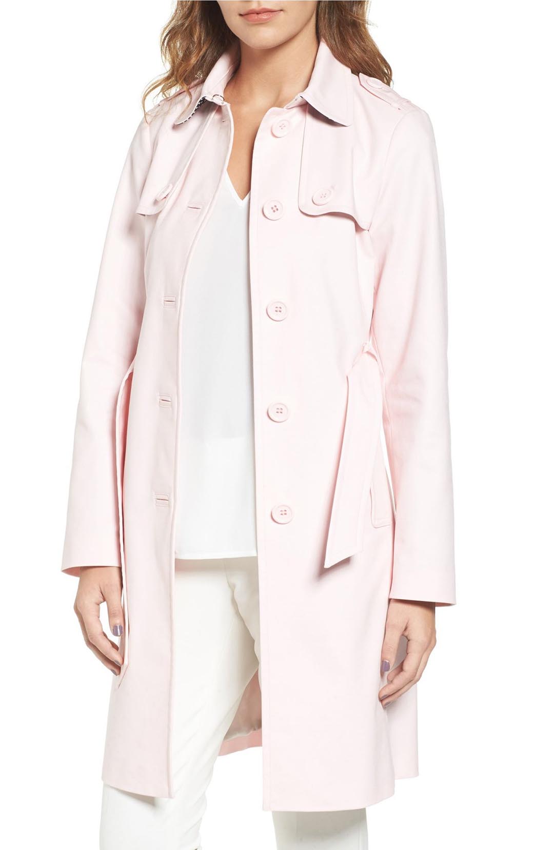 KATE SPADE New York Trench Coat Pastry Pink trench coats spring 2017