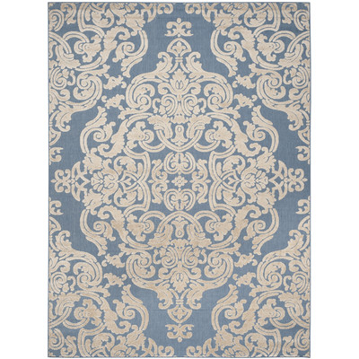 Lark Manor Lievin Blue Indoor/Outdoor Area Rug Wayfair summer preview sale