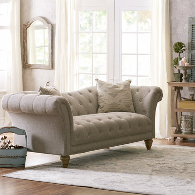 Lark Manor Versailles Tufted Sofa Wayfair upholstered furniture sale