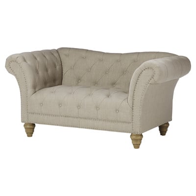 Lark Manor Versailles Tufted Settee Wayfair upholstered furniture sale