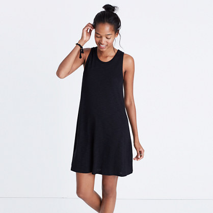 Madewell highpoint tank dress item g2305 true black madewell sale
