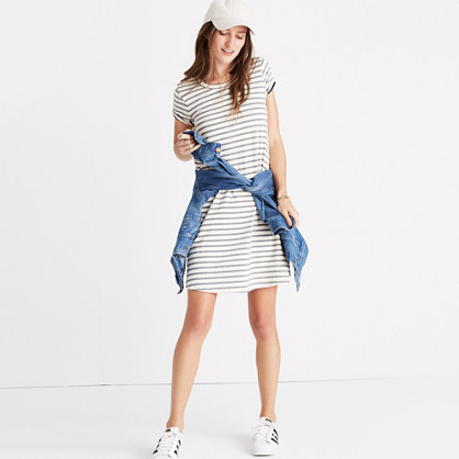Madewell striped retreat dress item g1763 aztec madewell sale