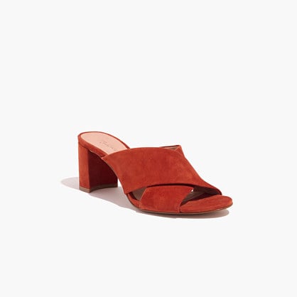 Madewell the greer mule sandal item g1982 warm nutmeg madewell sale
