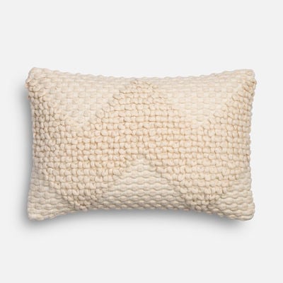 Magnolia Home Fae Ivory Lumbar Pillow Pier 1 magnolia home by joanna gaines for pier 1 imports