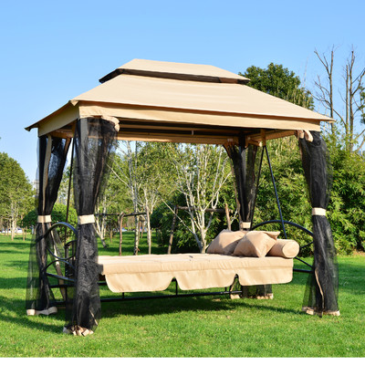 Outsunny Patio Porch Swing Canopy Wayfair summer preview sale