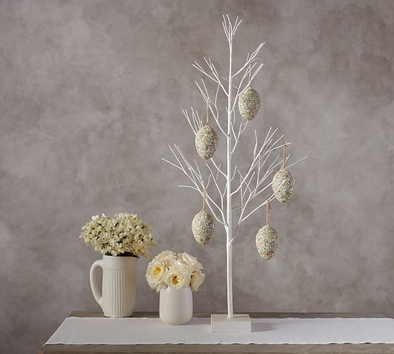Pottery Barn EASTER ORNAMENT TREE pottery barn easter decor sale