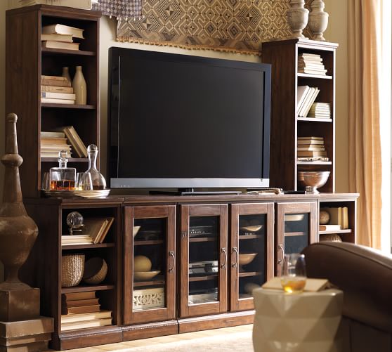 Pottery Barn PRINTER'S MEDIA SUITE WITH TOWERS pottery barn buy more save more sale