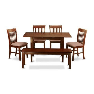 Three Posts Phoenixville 6 Piece Dining Set Wayfair spring dining sale