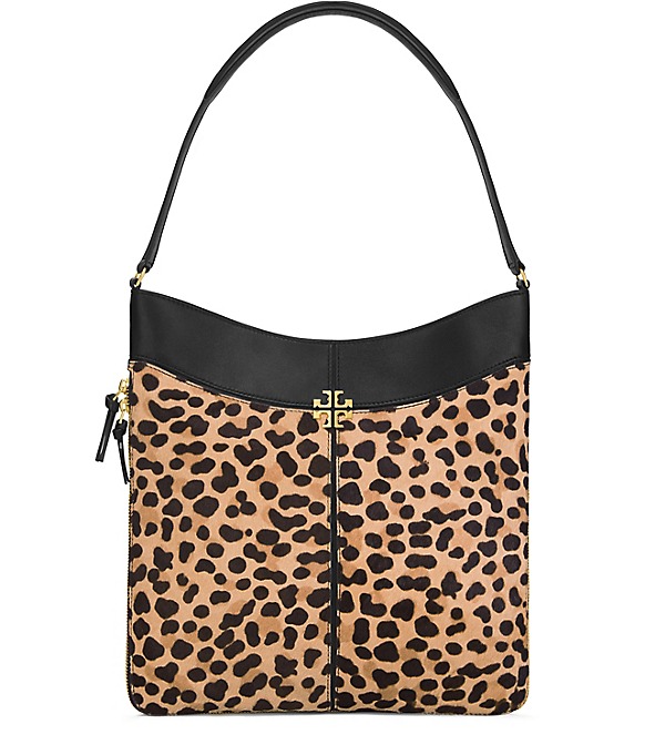 Tory Burch IVY LEOPARD HOBO spring 2017 tory burch private sale