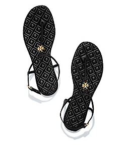 Tory Burch MARION QUILTED SANDAL Black tory burch private sale