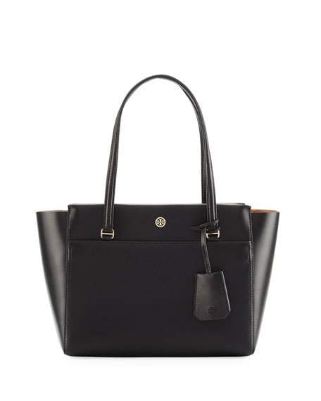 Tory Burch Parker Small Tote Bag Black Neiman Marcus st. patrick's day Sale