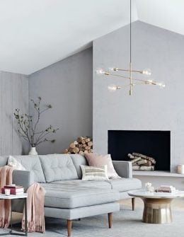 West Elm Marble-Topped Pedestal Coffee Table - White Marble/Antique Brass west elm buy more save more sale