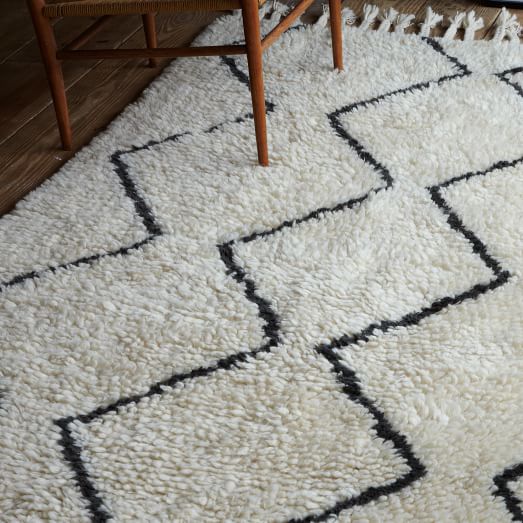 West Elm Souk Wool Rug - Ivory 2017 west elm buy more save more sale