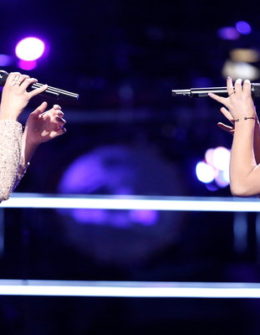 Watch The Voice Season 12 Episode 9 Battles Premiere Videos Night 1. Monday, March 20, 2017. See 23 year old Ashley Levin of Miami, Florida vs. 26 year old Casi Joy of Nashville, Tennessee (Team Blake Shelton and advisor Luke Bryan) battle it out to the tune of Reba McEntire's hit song "How Blue." If you're a fan of 80/90s country, you'll remember this song and love their cover!
