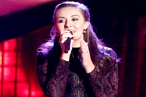Watch The Voice Season 12 Episode 5 Blind Auditions Videos: Tuesday, March 7, 2017. Meet 16 year old talented singer Caroline Sky of San Anselmo, California. She sang Carole King's classic song "Will You Still Love Me Tomorrow". Gwen Stefani was the first coach to turn around for her, and her boyfriend, country star Blake Shelton soon followed. In the end she chose Gwen as her coach, which was a shock since Blake said he wanted to know why girls just want to have fun and wanted to live the girl dream! ;) Congrats to Team Gwen Stefani!