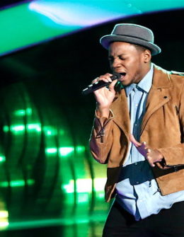 Watch The Voice Season 12 Episode 7 Blind Auditions Night 7 Videos: Tuesday, March 14, 2017. Meet talented musician and worship leader Chris Blue, age 26 of Knoxville, Tennessee! He's the youngest of seven kids, and they all sing including mom Janice! He and his brother were in a well known band called the Blue Brothers. He sang Smokey Robinson & The Miracles classic hit song "The Tracks of My Tears" BEAUTIFULLY!