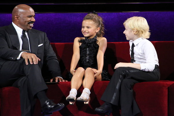  Watch Little Big Shots Season 2 Episode 2 "Little Barber Shop" Videos, Sunday, March 12, 2017: See dynamic dancing duo Lev (age 10) and Sophia (age 8) of Los Angeles dance to Meghan Trainor's hit song "Dear Future Husband" on tonight's episode of "Little Big Shots." The talented kid dancers who've been dancing nearly half their lives dish with Steve on how the dynamic dancing duo got started! Lev and Sophia tried to teach Steve a few dance steps too. 