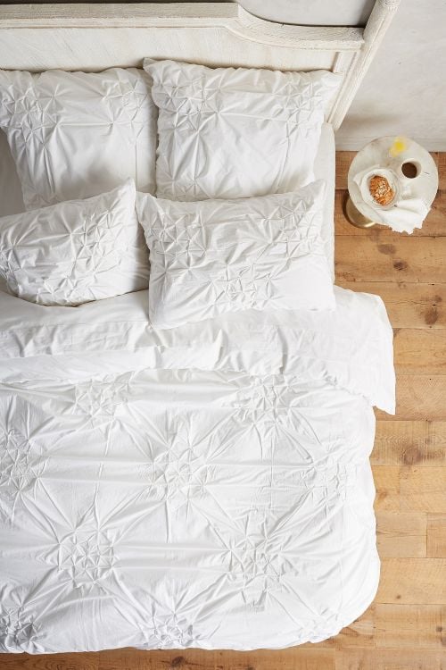 Claremore Duvet White Anthropologie surprise sale