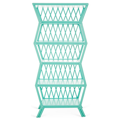 DAVID FRANCIS FURNITURE Hollywood Étagère Sea Glass One Kings Lane Blowout Sale