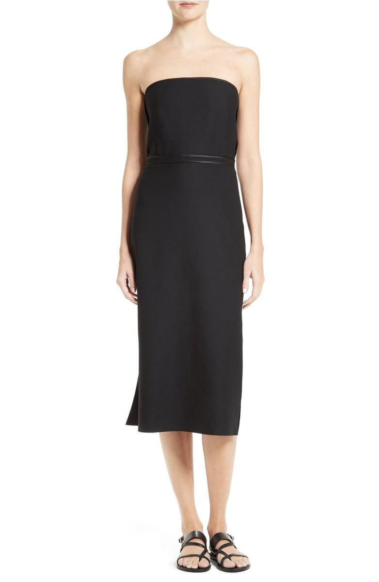 ELIZABETH AND JAMES Sierra Strapless Dress Black strapless dresses kentucky derby