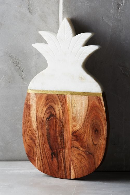 Marble & Acacia Cheese Board Pineapple Anthropologie surprise sale