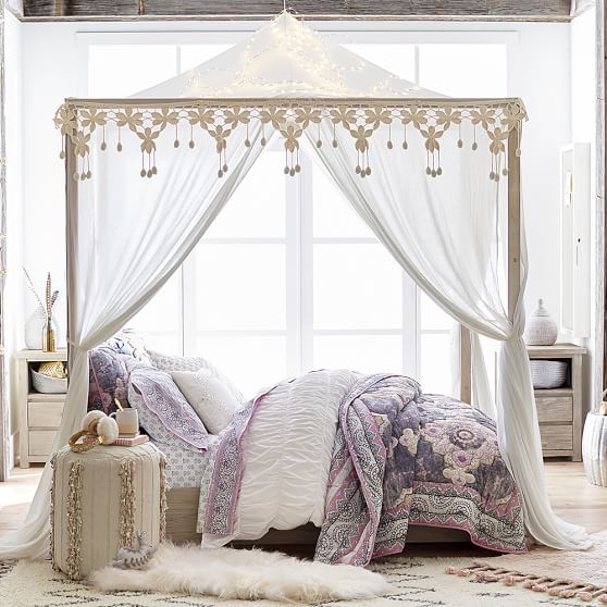 PBteen Casual Boho Canopy pottery barn teen sale