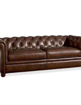 Pottery Barn CHESTERFIELD LEATHER SOFA Grand Sofa 86 pottery barn sale
