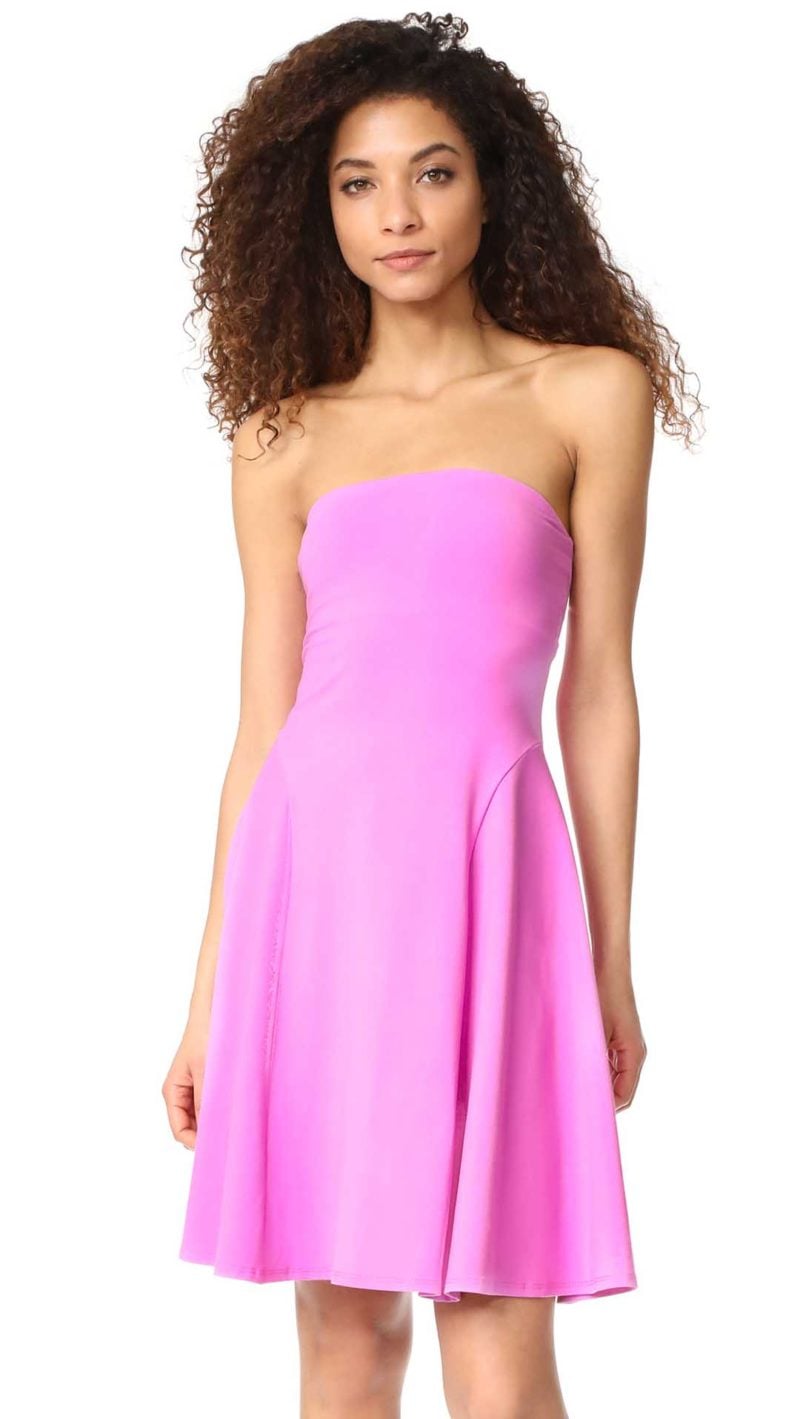 Susana Monaco Violet Strapless Dress Bubble Pink strapless dresses kentucky derby
