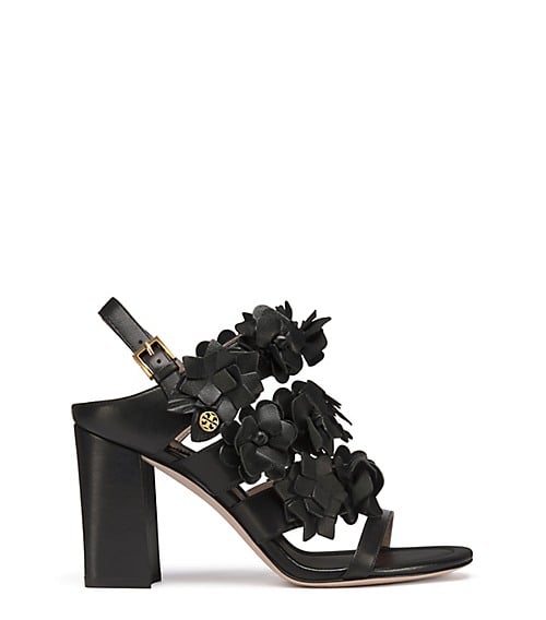Tory Burch BLOSSOM SANDAL Black tory burch spring event Sale