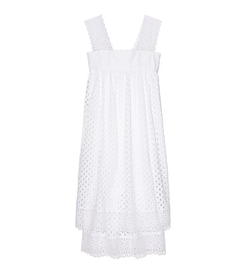 Tory Burch HERMOSA EYELET DRESS White tory burch spring event sale