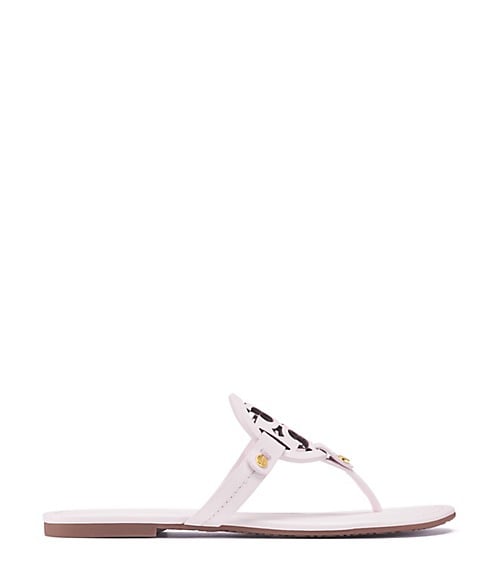 Tory Burch MILLER SANDAL LEATHER Bleach tory burch spring event sale