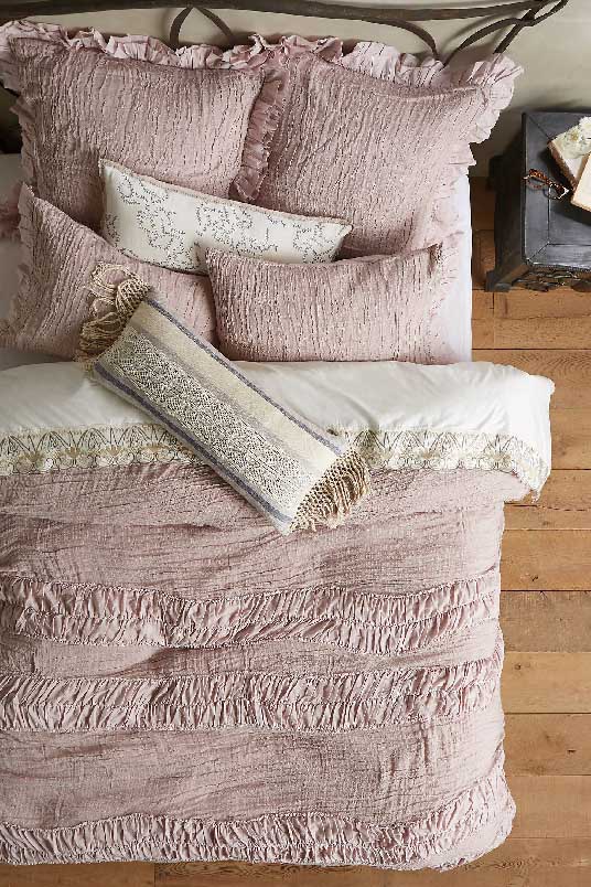 Toulouse Duvet Mauve anthropologie surprise sale