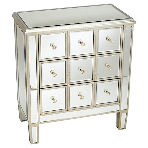Vienna Mirrored Nightstand One Kings Lane Blowout Sale