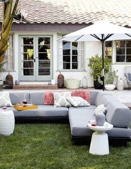 West Elm Tillary® Outdoor Modular Seating west elm outdoor home sale