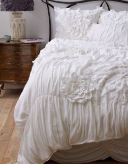 Georgina Duvet White Anthropologie surprise sale