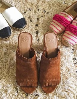 candace rose anderson candieanderson blog Obsessed with my Tory Burch fringe espadrilles, colorblock espadrilles and fringe sandals! tory burch colorblock espadrilles huntington mule sandals fringe espadrilles tory burch spring event sale