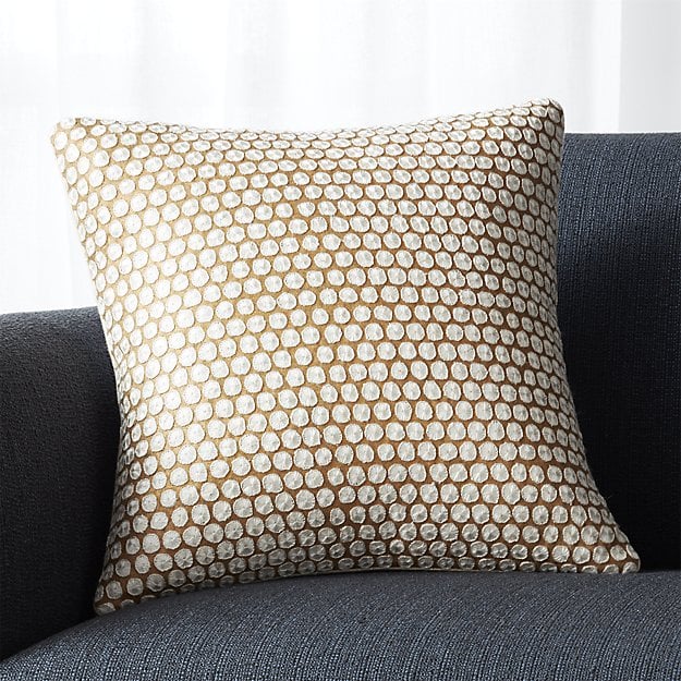 Crate and Barrel Cadence 18" Pillow crate and barrel memorial day sale