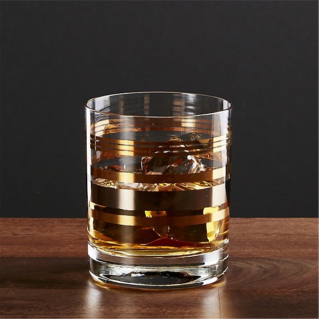 Crate and Barrel Gala Double Old-Fashioned crate and barrel memorial day sale