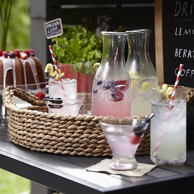 Crate and Barrel Onslow Tray Handbraided crate and barrel memorial day sale