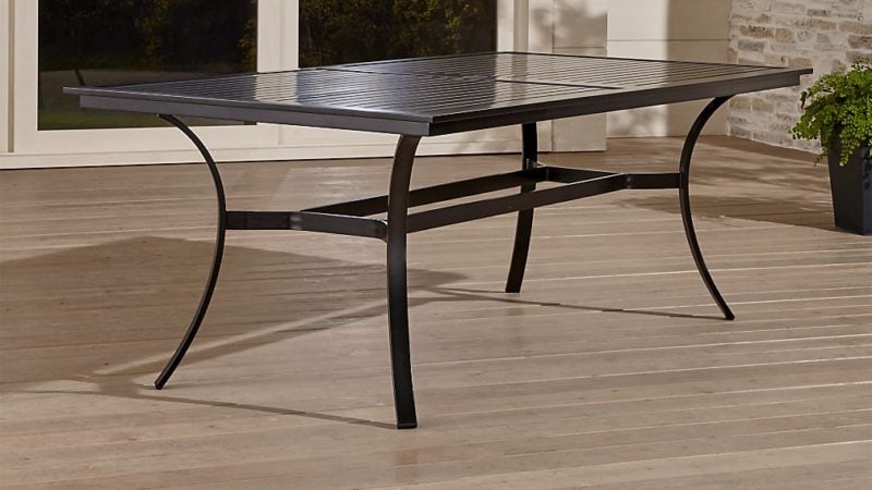 Crate and Barrel Regent Dining Table crate and barrel outdoor furniture sale