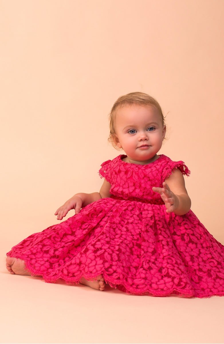 DISNEY BY TUTU COUTURE Lace Tutu Dress Red Rose lace dresses for baby girls