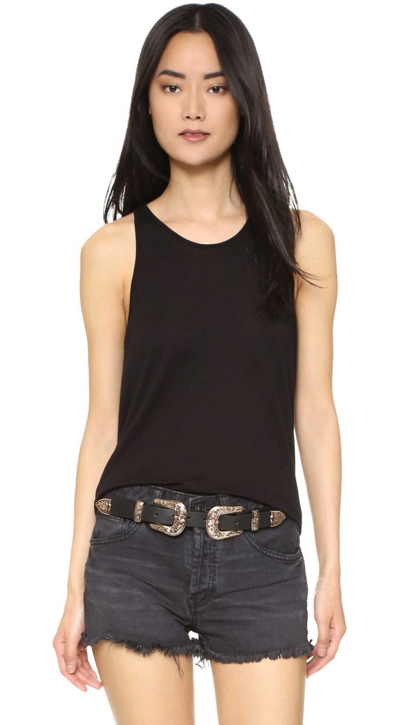 Enza Costa Cropped Sheath Tank Black Shopbop Surprise Sale