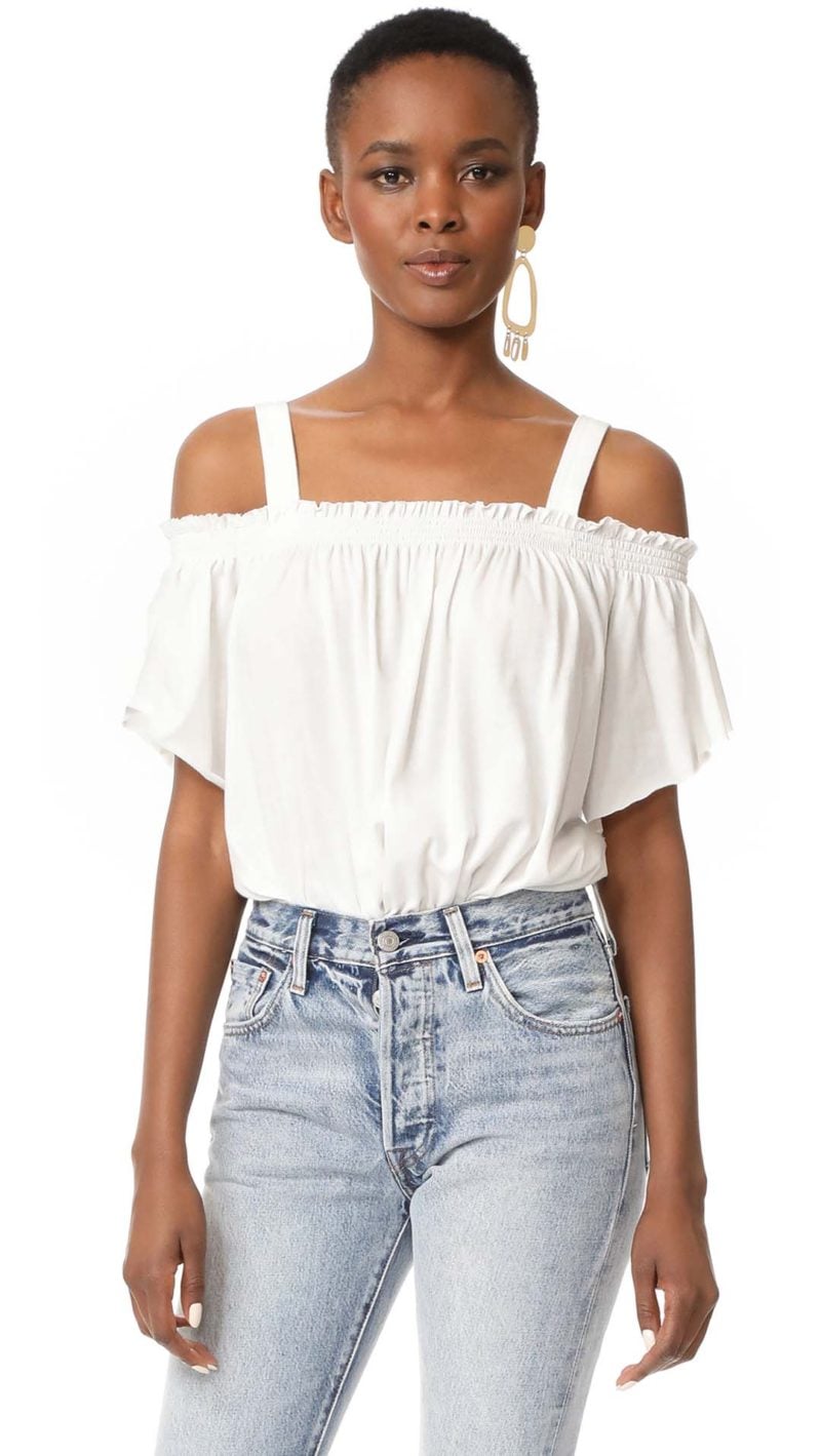 Free People Darling Top White Shopbop surprise sale