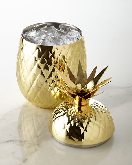 Godinger Pineapple Ice Bucket Neiman Marcus home sale