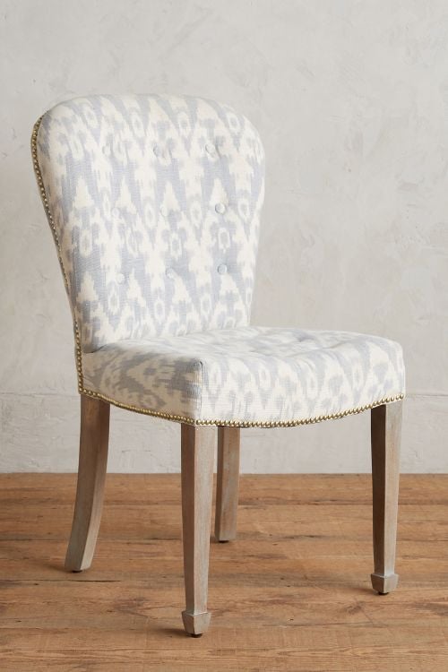 Ikat Wallasey Chair Denim Light Anthropologie memorial day sale