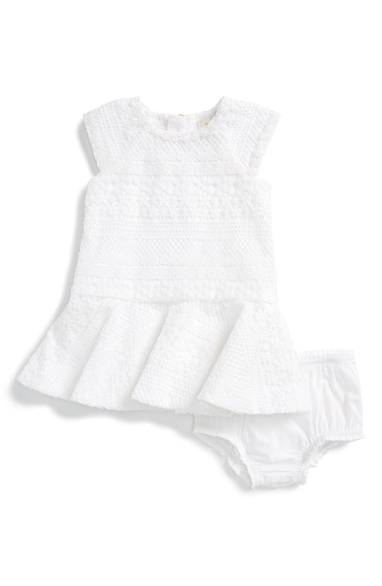 KATE SPADE NEW YORK lace dress fresh white baby girls lace dresses for baby girls