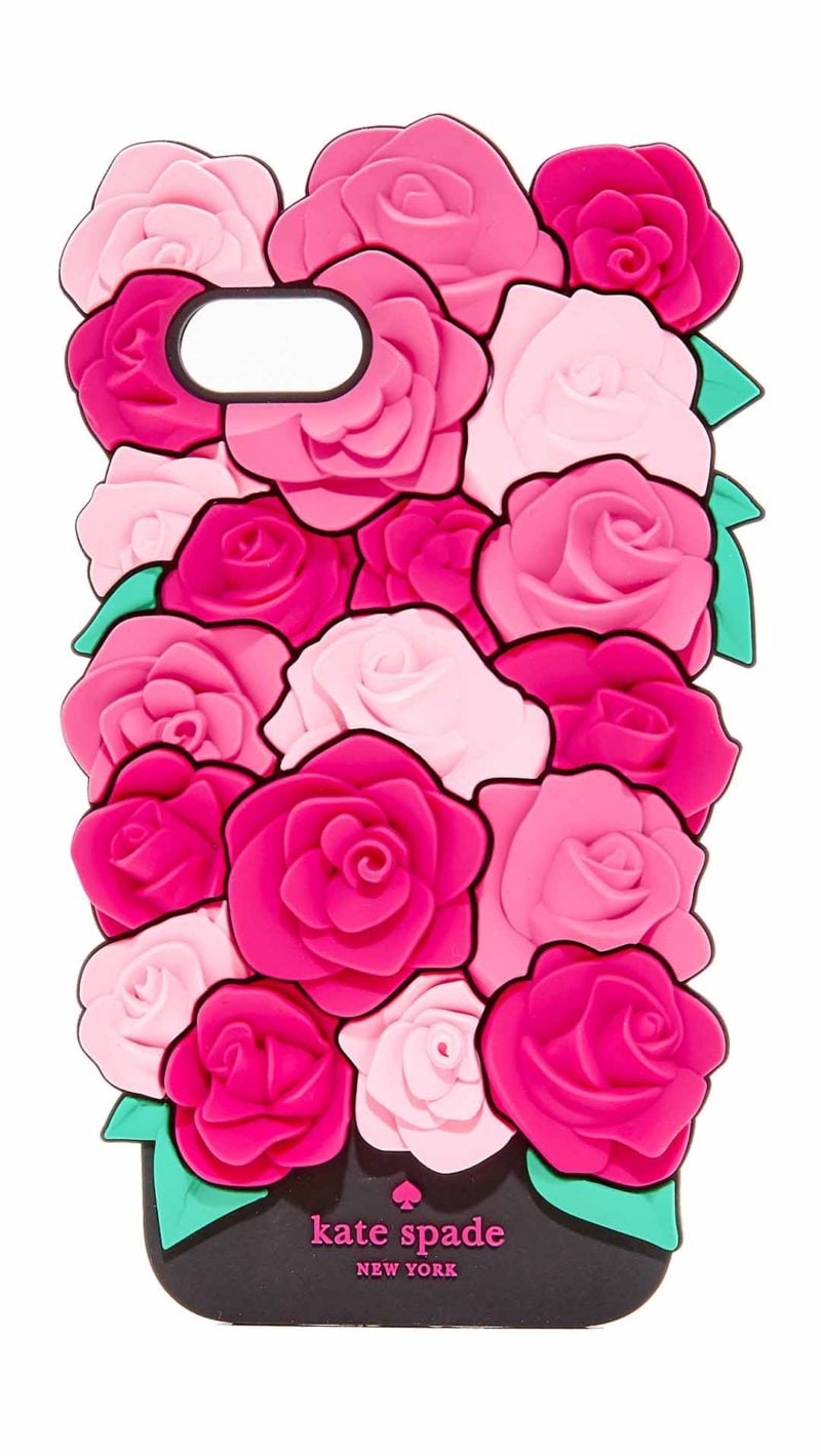 Kate Spade New York Silicone Roses iPhone 7 Case Pink Multi Shopbop surprise sale