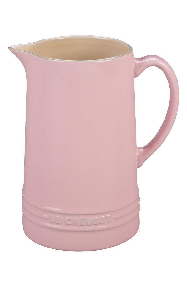 LE CREUSET Glazed Stoneware 1 2/3 Quart Pitcher Hibiscus Nordstrom half yearly sale