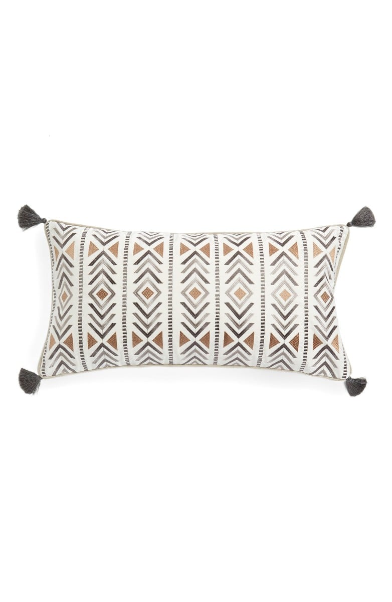LEVTEX 'Santa Fe' Tassel Pillow Brown Nordstrom half yearly sale